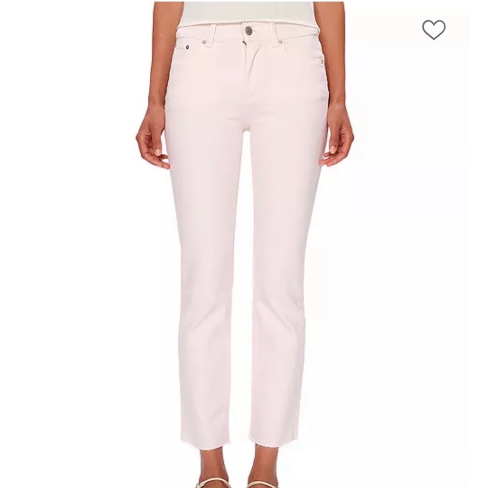 DL1961 MARA STRAIGHT MID RISE Crop JEAN Pink SZ30
Cotton tencel polyester lycra